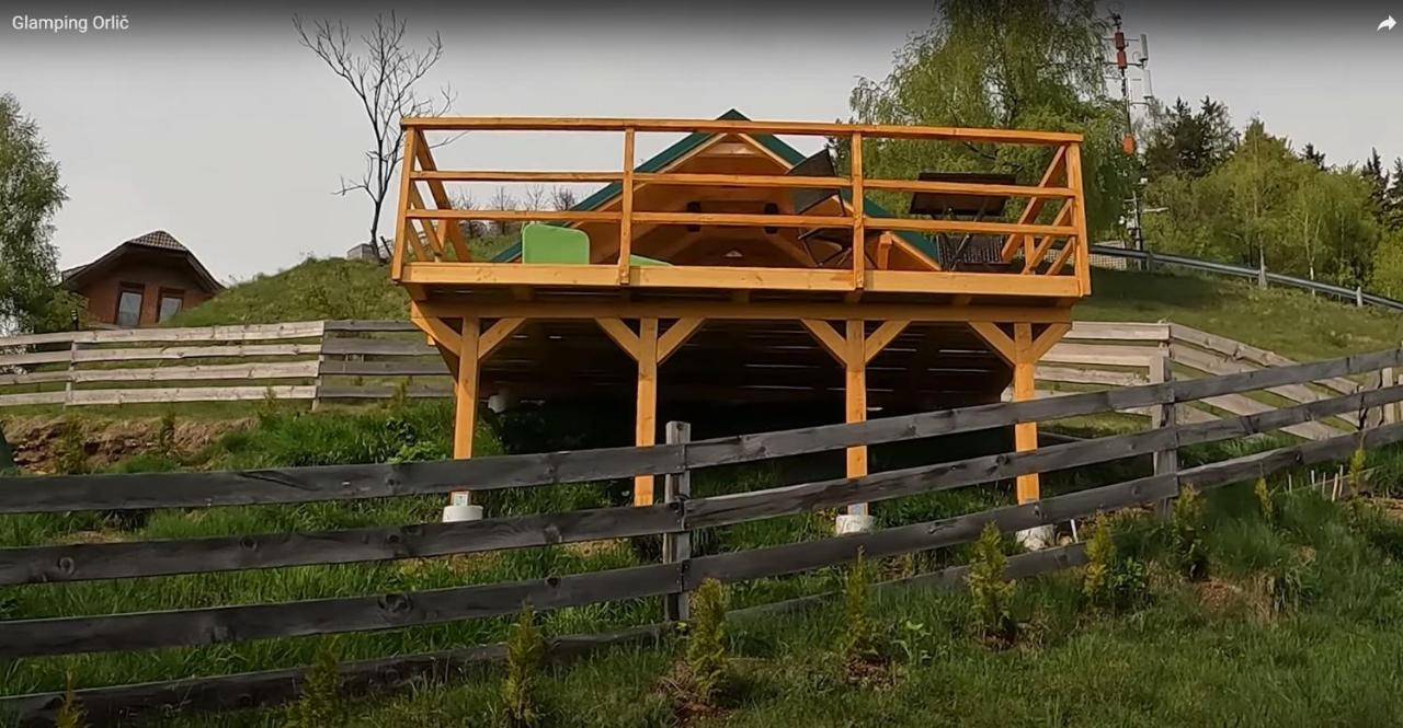 Glamping Hisice Orlic Hotel Muta Buitenkant foto